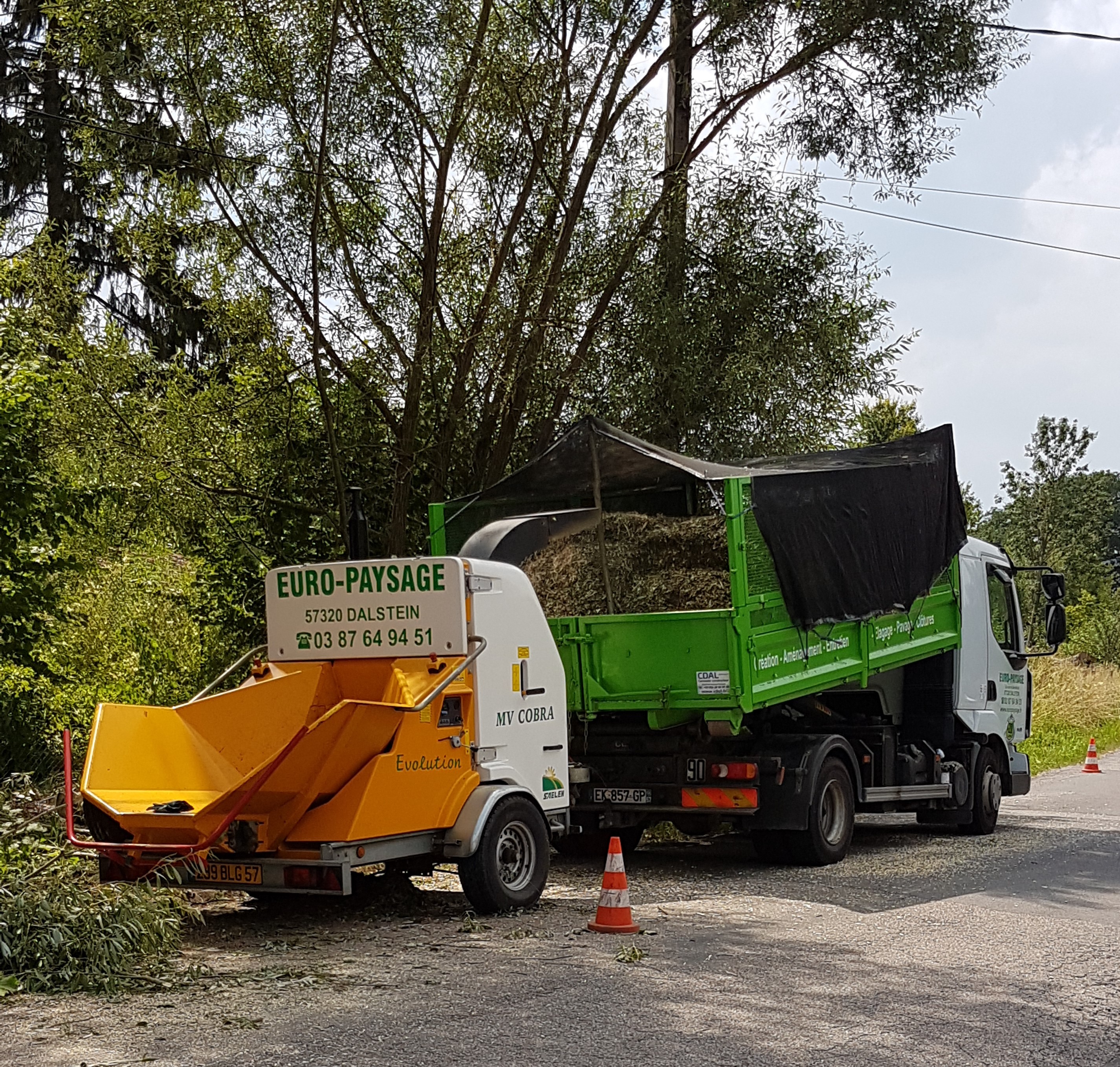 Élimination des déchets avec Broyeur.