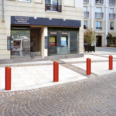 Borne anti - bélier